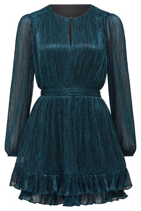 GOLDIE PETITE PLISSE MINI TEAL 4