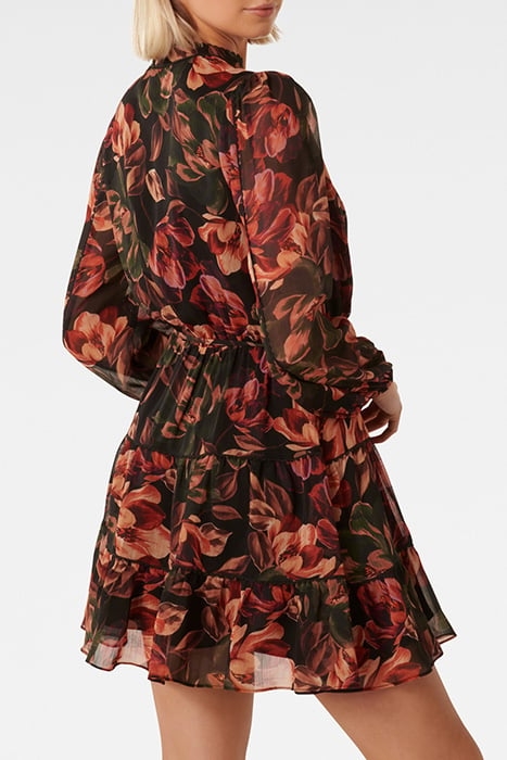 FLEUR PRINTED SKATER MINI WRIGHT FLORAL 2