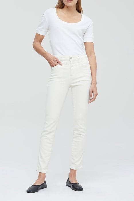 SKINNY PUSHER JEANS CREME 3