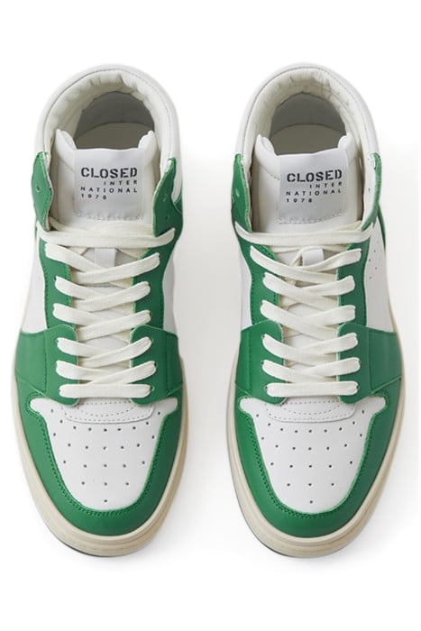 SNEAKER HIGH SHOES GREEN PATINA 3