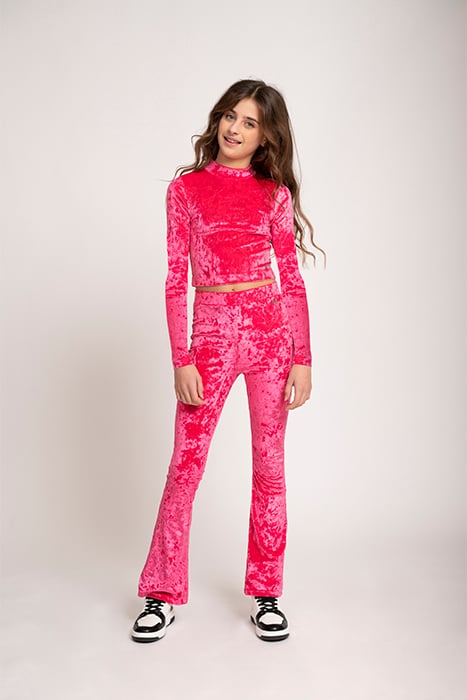VELVET LOLLIPOP FLARED PANTS LOLLIPOP 1