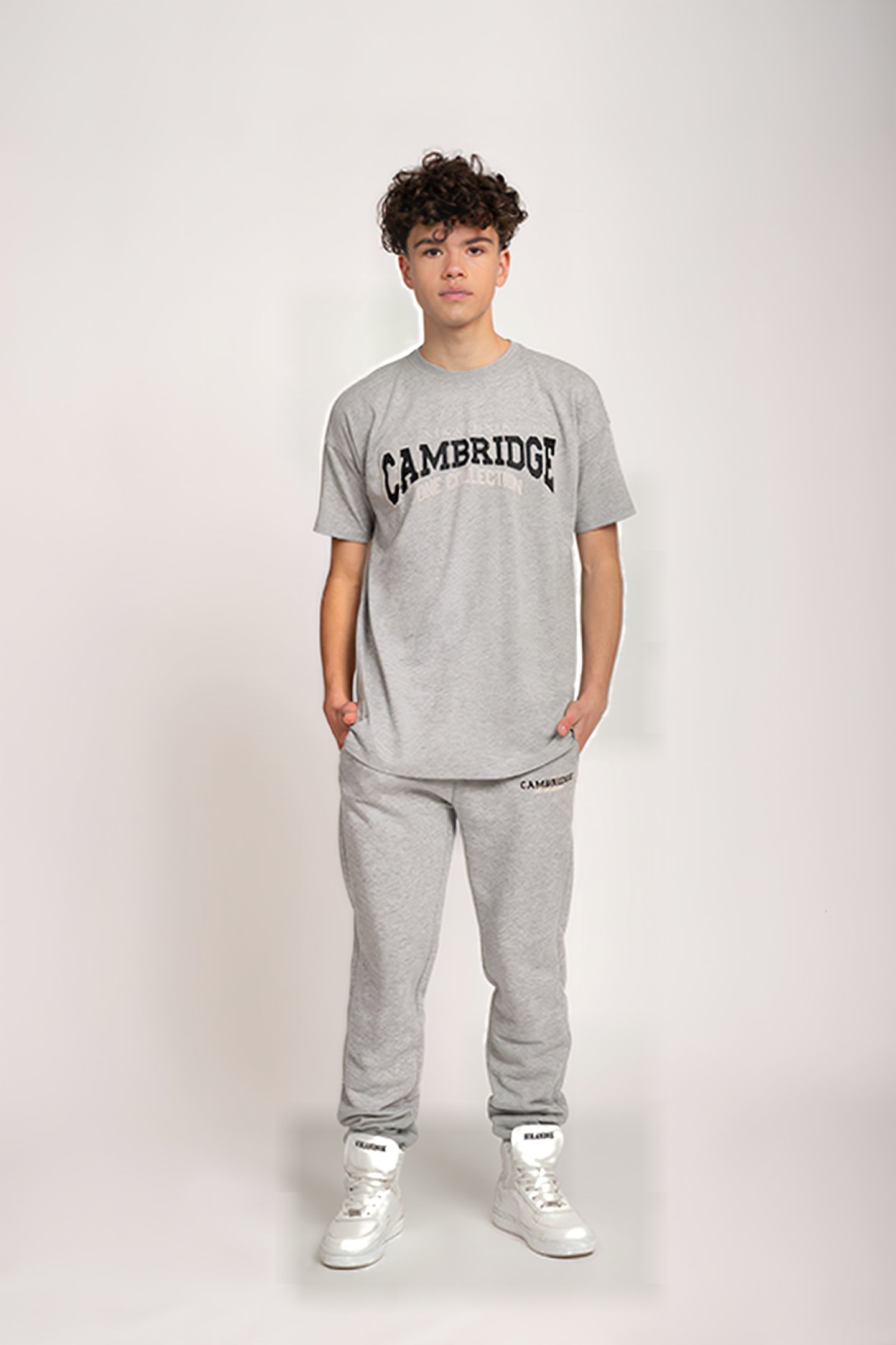 ONE CITY T-SHIRT LIGHT GREY MELANGE 2