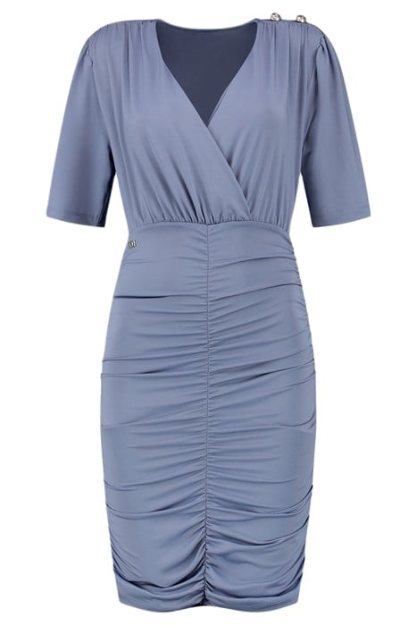 VERONA SS DRESS INFINITY BLUE 1