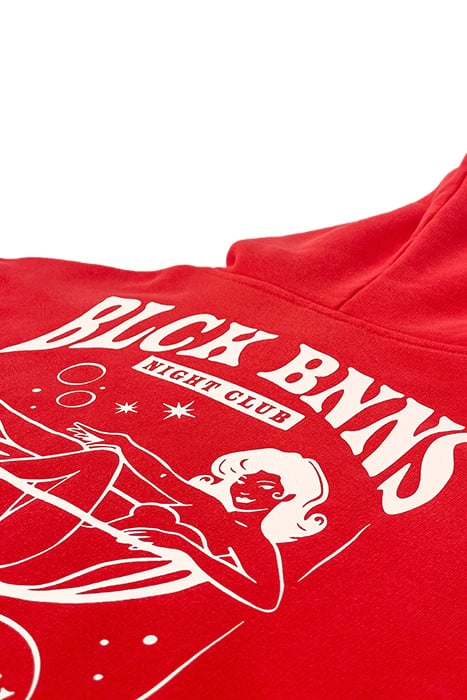 NIGHT CLUB HOODIE RED 5