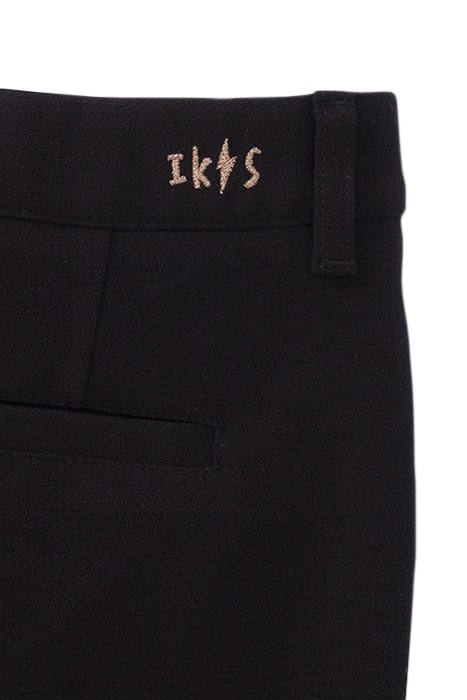 GIRLS’ BLACK STUDDED 7/8 TROUSERS 5