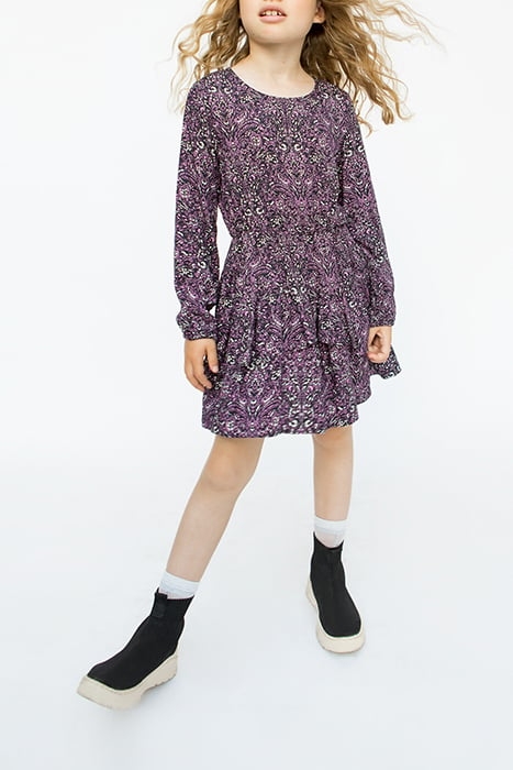 GIRLS’ PINK PAISLEY PRINT LENZING™ ECOVERO™ DRESS 3