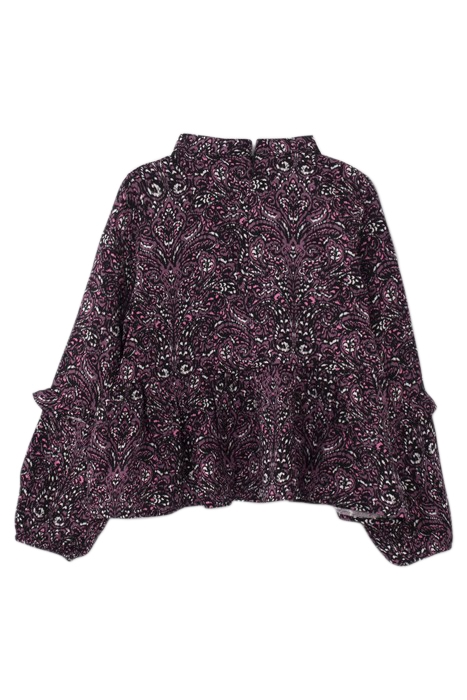 GIRLS’ PINK PAISLEY PRINT LENZING™ ECOVERO™ BLOUSE 2