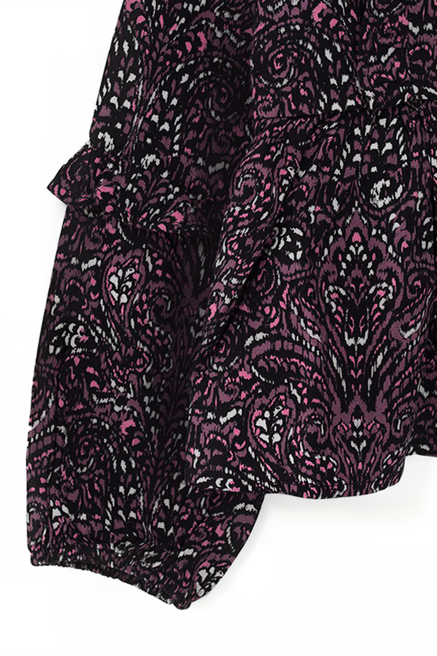 GIRLS’ PINK PAISLEY PRINT LENZING™ ECOVERO™ BLOUSE 5