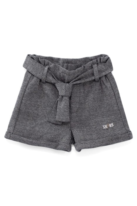 BABY GIRLS’ ECRU T-SHIRT AND GREY SHORTS OUTFIT 5