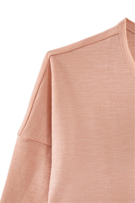 GIRLS’ PINK EMBROIDERED LACE-UP TRAINERS T-SHIRT 4