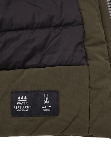 BOYS’ KHAKI PARKA WITH XL WATERPROOF ZIPS 5