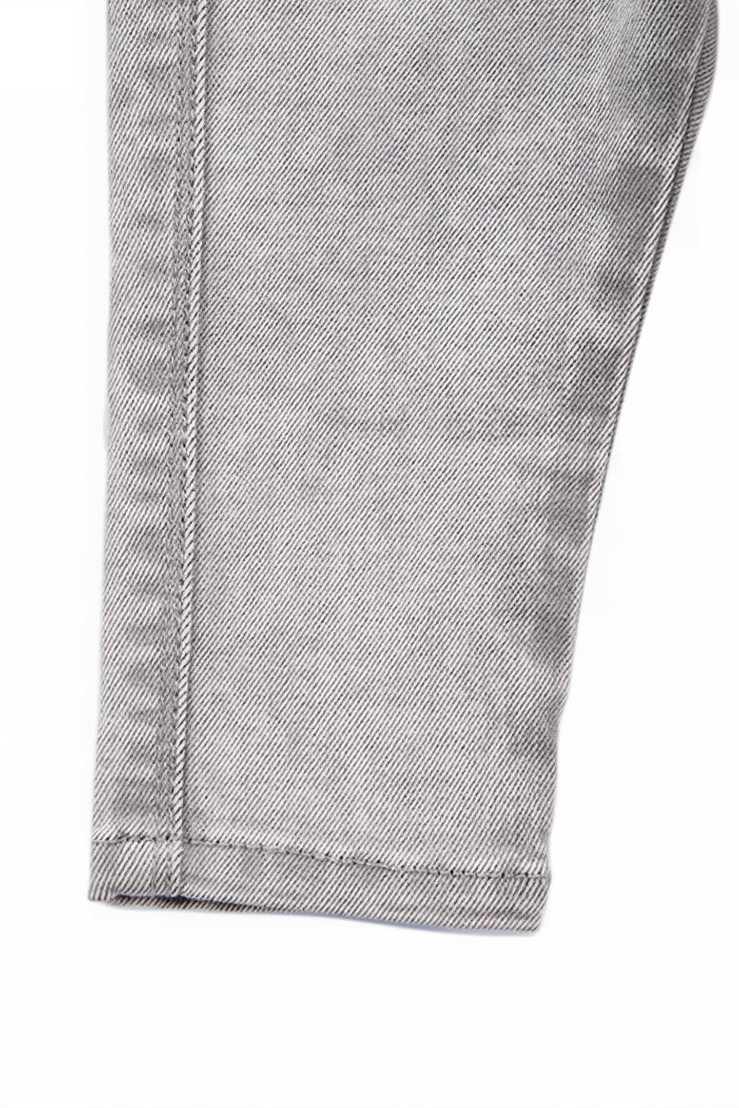 BABY GIRLS’ GREY ELASTICATED WAIST JEANS 6
