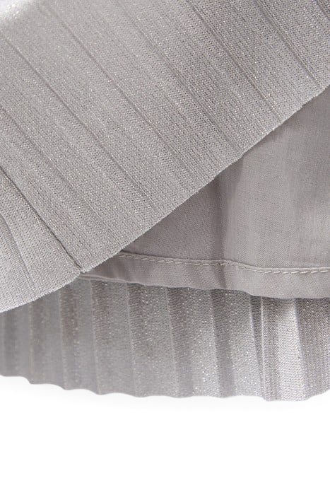 BABY GIRLS’ GREY PLEATED DRESS 7