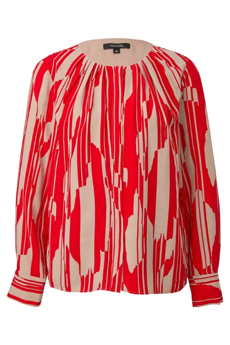 COMMA BLOUSES RED 4