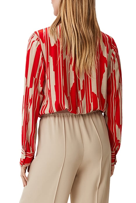 COMMA BLOUSES RED 2