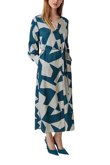 COMMA DRESSES BLUE GREEN 4