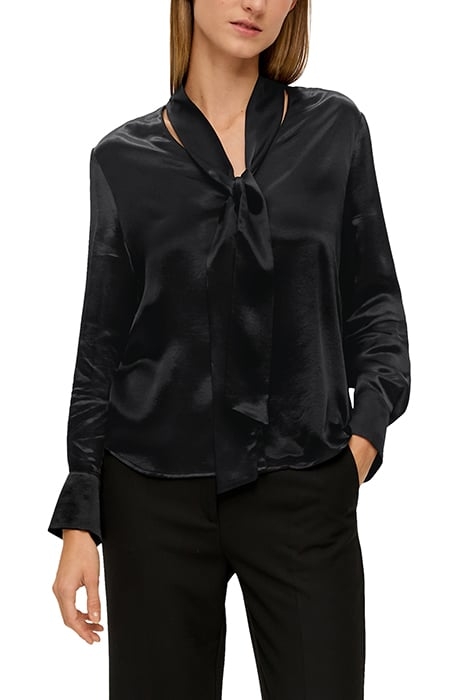 S.OLIVER BLOUSES BLACK 1
