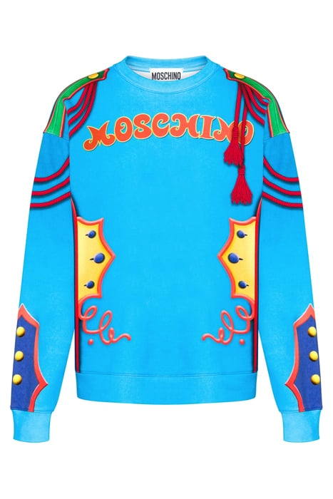 TROMPE L'ŒIL SWEATSHIRT BLUE 3