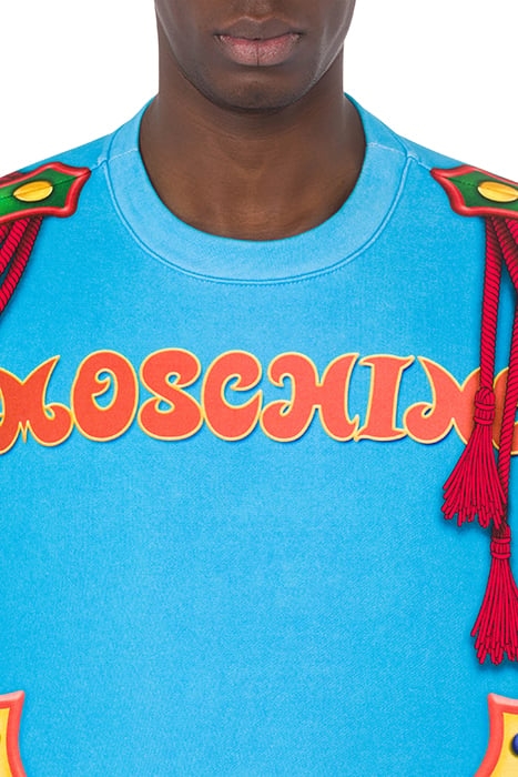 TROMPE L'ŒIL SWEATSHIRT BLUE 4