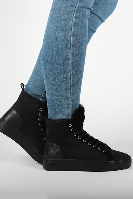 BLACKSTONE - AKNA - YL55 NERO - SNEAKER (HIGH) 8