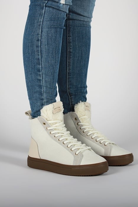 BLACKSTONE - AKNA - YL55 OFF WHITE - SNEAKER (HIGH) 3