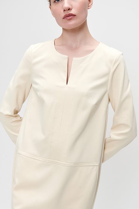 CAROL PUNTO SHIFT DRESS BUTTERMILK 4