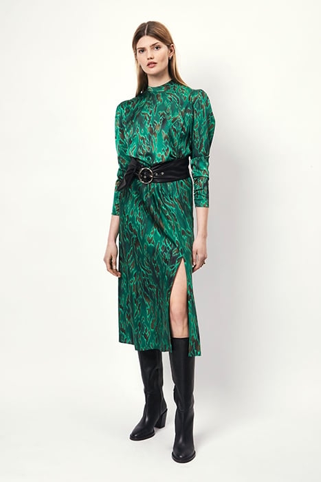 ZARINA PRINTED MAXI SKIRT MULTICOLOUR 4