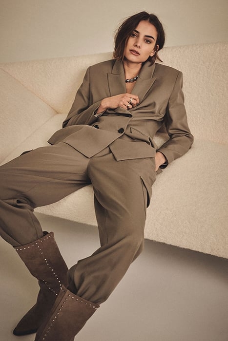 HARLOW CARGO PANTS FADED KHAKI 5