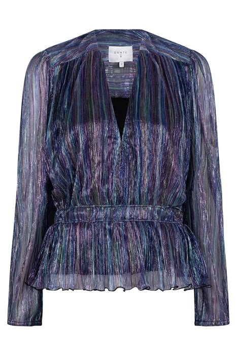 ORIANA PLISSÉ TOP MULTICOLOUR 3