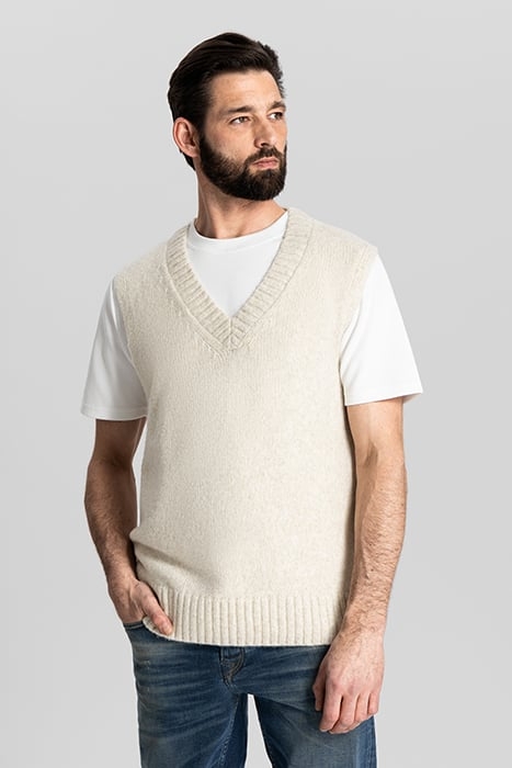 DS_HUGIN SLEEVELESS VEST OFFWHITE 1