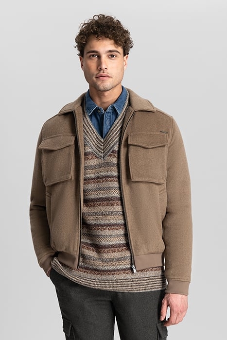 DS_SNEKKER JACKET COFFEE 1