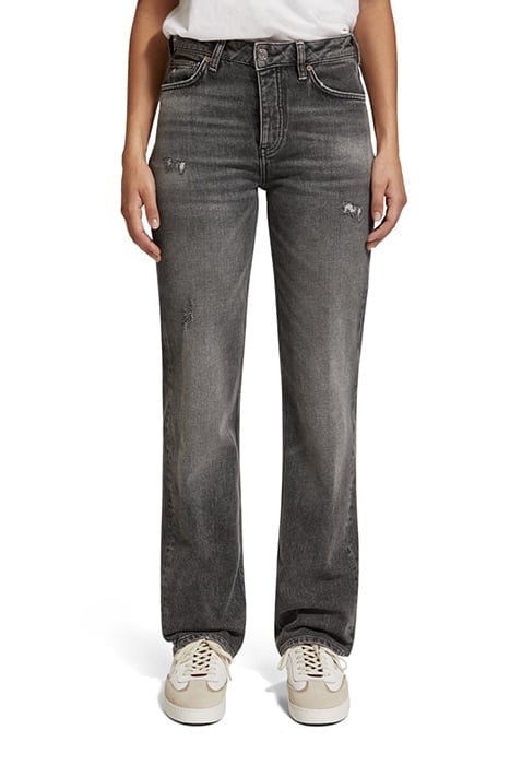 THE SKY PLUS HIGH RISE STRAIGHT JEANS – TRUE NORTH LIGHT 1