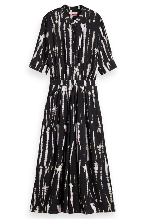 MIDI DRESS WITH PRINT TIE DYE ROPE 3