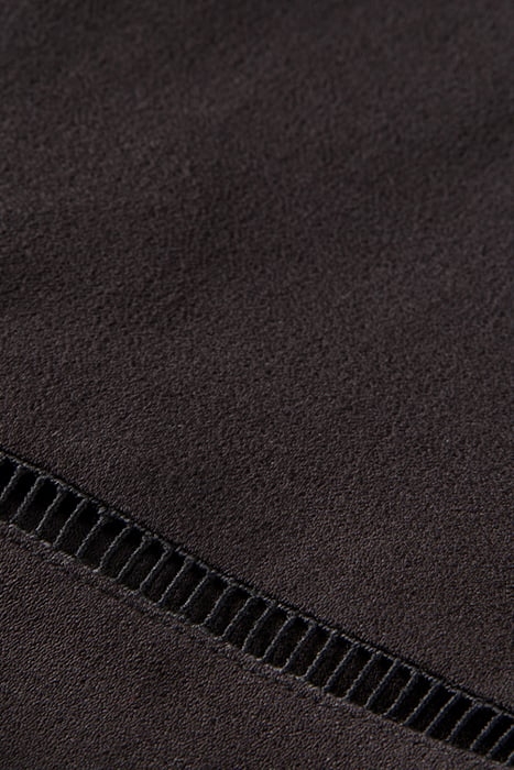 MIDI DRESS WITH DRAPE DETAIL EVENING BLACK 3