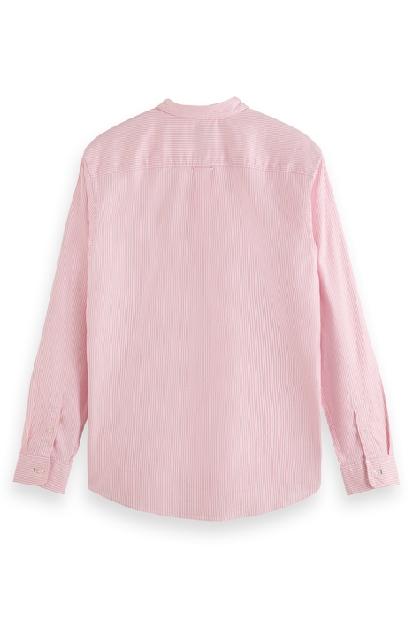 ESSENTIAL OXFORD STRIPE TROPICAL PINK / WHITE STRIPE 5