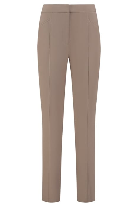 NOKI FITTED TROUSERS TAUPE 1