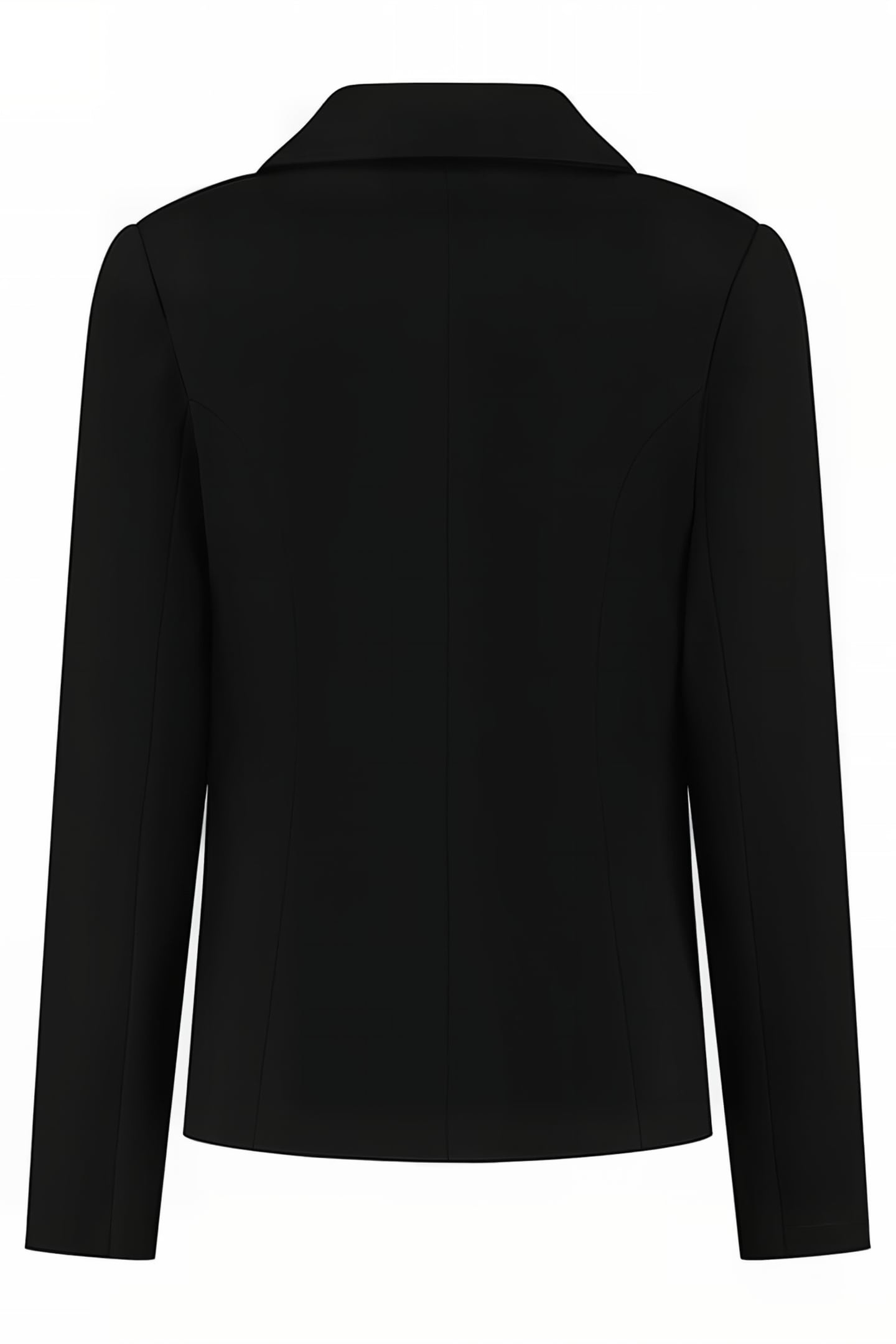 PINTUCK PUNTA BLAZER BLACK 2