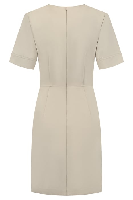 NOVA SHORT DRESS BEIGE 2