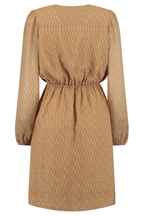 SIENNA SHORT DRESS CAMEL 2