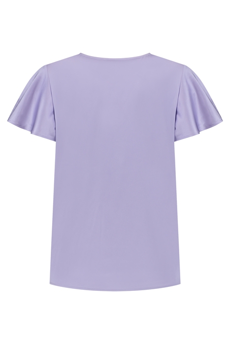 SERA SHORT SLEEVE TOP LAVENDER 2