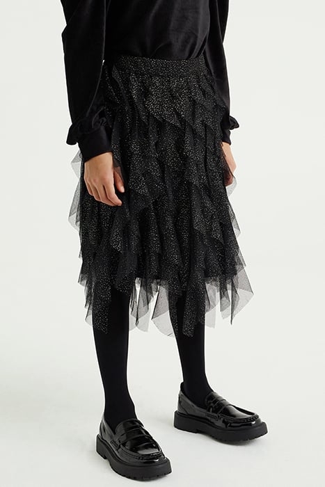 SKIRT MAXI LENGTH BLACK 1