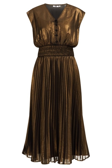DRESS MID LENGTH GOLD 3