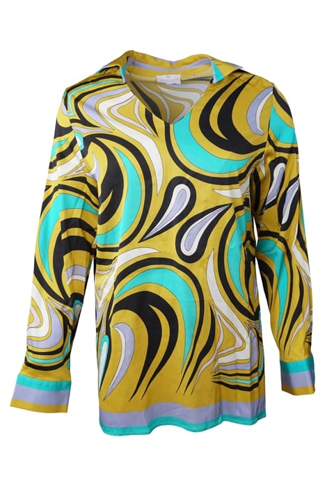 BLOUSE RICCIA GREEN 1