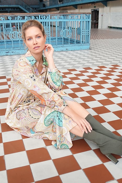 DRESS LOGOMANIA BEIGE BEIGE 2