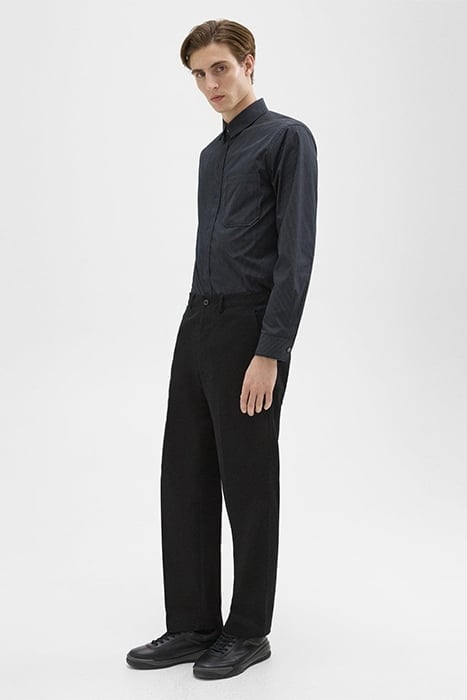 RELAXED VIRGIN WOOL PANT BLACK 1