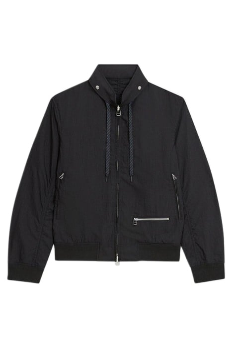 BLOUSON ZIP-UP JACKET BLACK 2