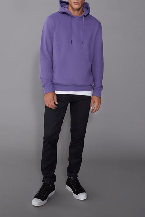 PURPLE SWEATSHIRT FABRIC HOODIE PURPLE 5