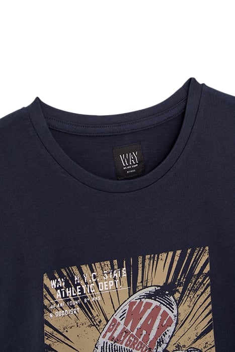 BOYS’ NAVY TRAINERS’ IMAGE T-SHIRT NAVY 5