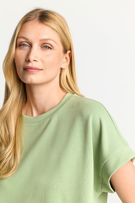 TENCEL PEACHED SHIRT MATCHA 4