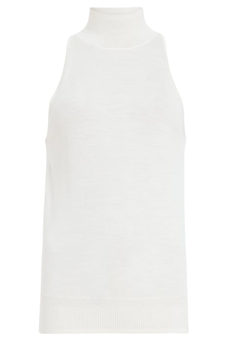 CONNIE ROLL NECK CHALK WHITE 4